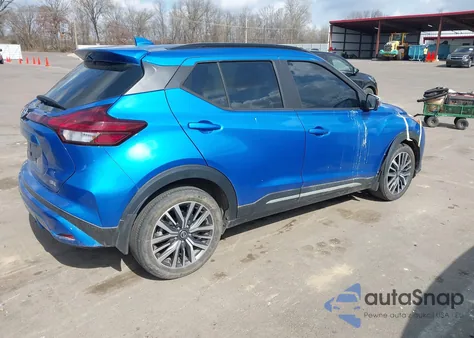 2021 Nissan Kicks Sr Xtronic Cvt z USA, uszkodzony, nr VIN 3N1CP5DV7ML522339
